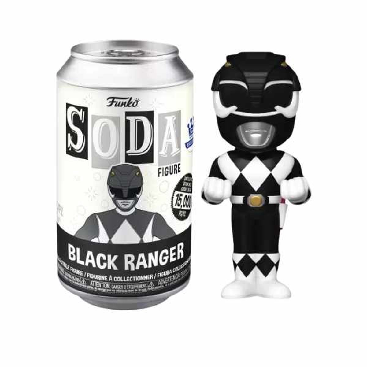   SODA - Television: Power Rangers - Black Ranger [Unsealed]   Exclusive
